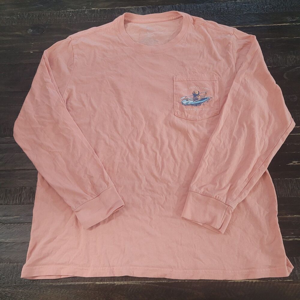 Lauren James Dog Paddle Champ Long Sleeve Shirt – Men’s Large
